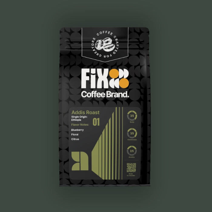12oz Addis Roast - Single Origin Ethiopian – FIX COFFEE BRAND